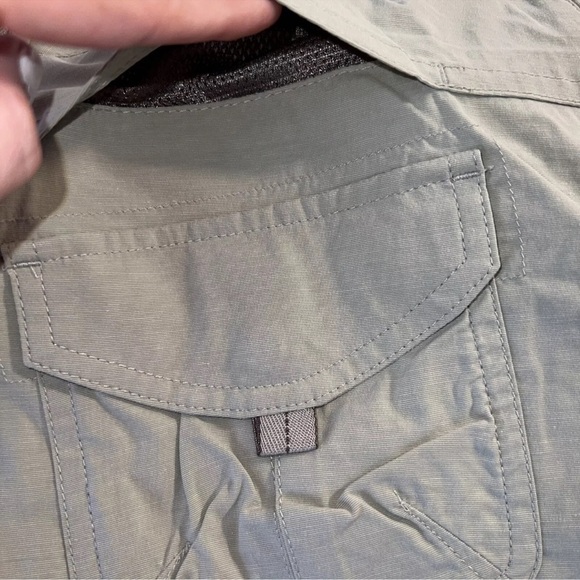 Columbia Womens Omni-shade Titanium Hiking Trail Khaki 5” Shorts 10 - Picture 6 of 10